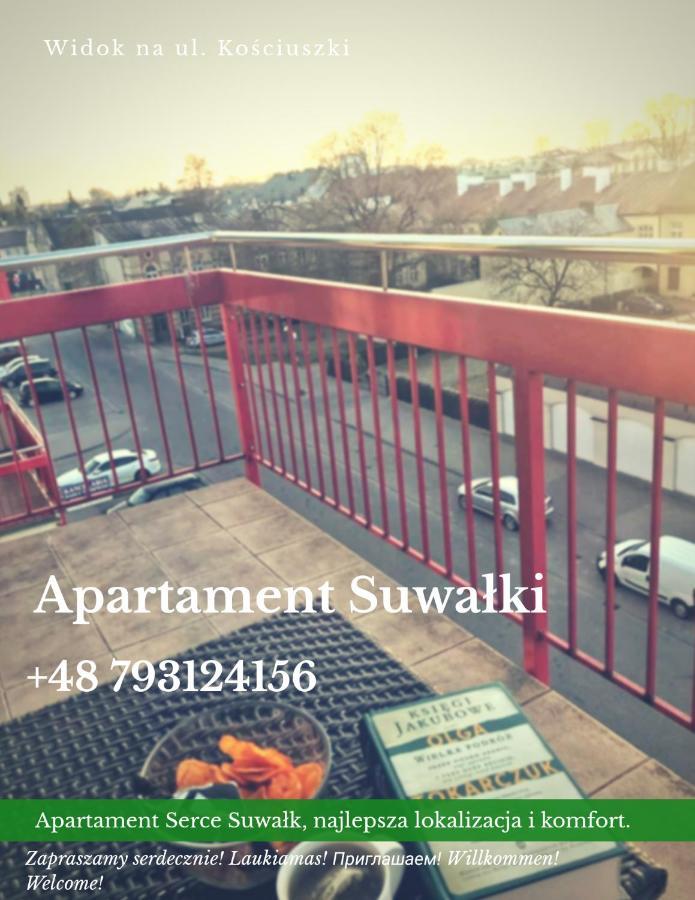 Apartament Serce Miasta | The Heart Of The City Suwałki Exterior foto